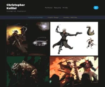 Kallini.com(Kallini Illustration) Screenshot