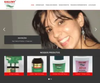 Kallinycosmeticos.com.br(Consultora) Screenshot