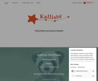 Kallisto-Stofftiere.de(Stofftiere aus Naturmaterial) Screenshot