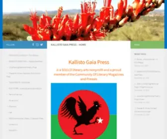 Kallistogaiapress.org(A Literary Arts Non) Screenshot