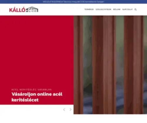 Kallofem.hu(KÁLLÓ) Screenshot