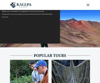 Kallpa.travel(Kallpa Travel) Screenshot