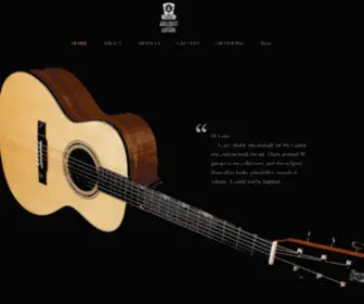 Kallquistguitars.com(Guitar Maker) Screenshot