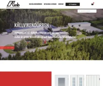 Kallvikendorren.se(Källvikendörren) Screenshot