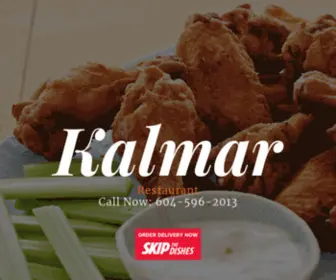 Kalmarrestaurant.com(KALMAR RESTAURANT) Screenshot