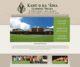 Kalo.org(Kanu o ka ʻĀina Learning ʻOhana) Screenshot