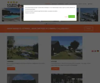 Kaloevig-Camping.dk(Kaloevig Camping) Screenshot