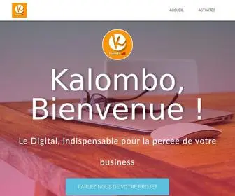 Kalombo.net(Page accueil) Screenshot