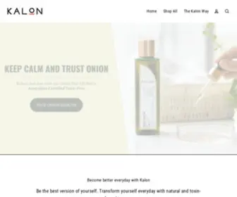 Kalonnatural.in(Kalon India) Screenshot