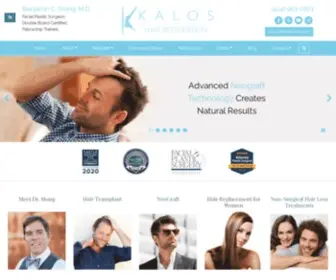 Kaloshairtransplant.com(Atlanta GA Hair Transplant) Screenshot