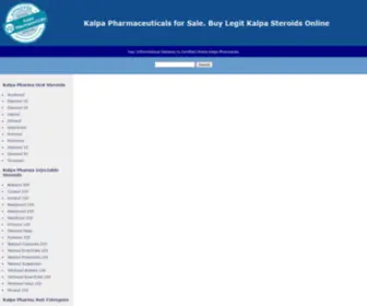 Kalpa-Pharmaceuticals.com(Kalpa Pharmaceuticals for Sale) Screenshot