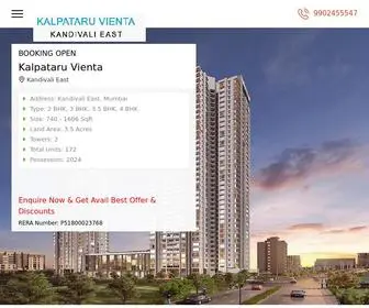 Kalpatarukandivali.in(Kalpataru Vienta) Screenshot