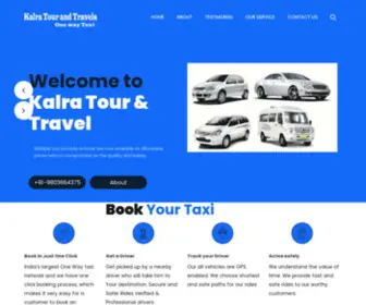 Kalraonewaytaxi.in(Ratan Kalra tour and travel Ludhiana taxi service) Screenshot