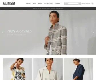 Kalrieman.com(Effortless Women's Clothing l KAL RIEMAN) Screenshot