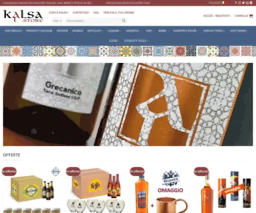 Kalsa.store(Il Negozio Online dedicato al Mondo dell'Horeca) Screenshot