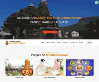 Kalsarppuja.co.in(Kalsarp dosh nivaran) Screenshot