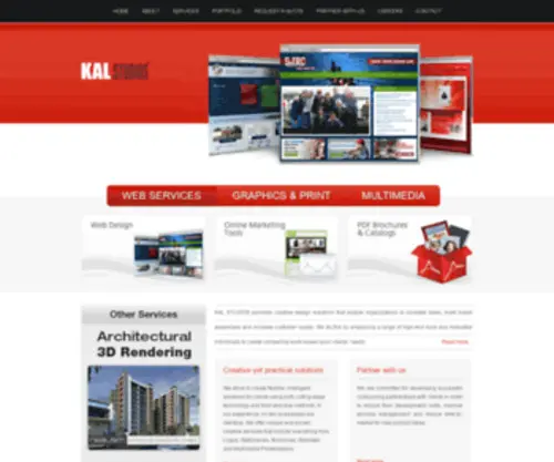 Kalstudios.com(Website Design) Screenshot