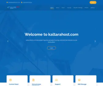 Kaltarahost.com(Layanan Hosting Murah Berkualitas) Screenshot