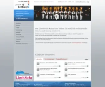 Kaltbrunn.ch(Kaltbrunn Online) Screenshot