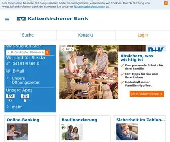 Kaltenkirchener-Bank.de(Kaltenkirchener Bank eG Privatkunden) Screenshot