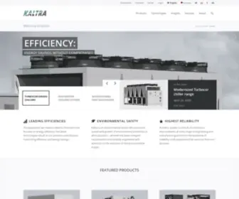 Kaltra.com(Kaltra offers highly efficient cooling equipment) Screenshot