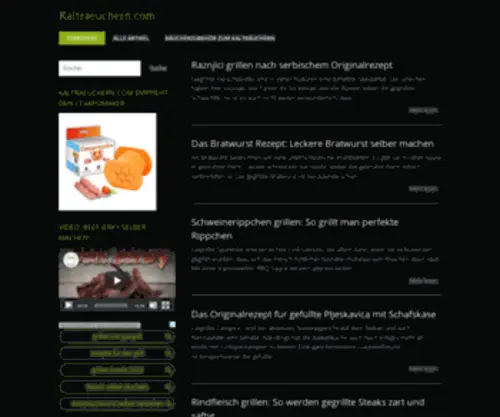 Kaltraeuchern.com(Alles) Screenshot