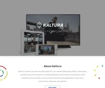 Kaltura.com(Kaltura Video Cloud Platform) Screenshot