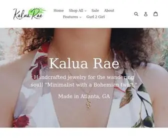 Kaluarae.com(Kalua Rae) Screenshot