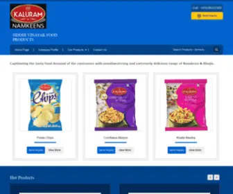 Kaluram.co.in(SIDDHIVINAYAK FOOD PRODUCTS) Screenshot