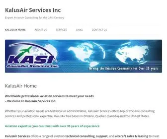 Kalusair.com(KalusAir Services Inc) Screenshot