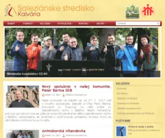 Kalvarka.sk(Saleziáni Košice) Screenshot