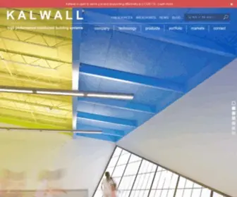 Kalwall.com(Translucent Daylighting Building Systems) Screenshot