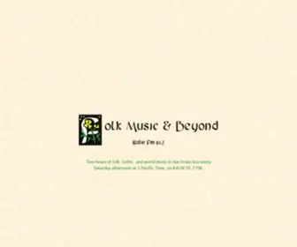 Kalwfolk.org(Folk Music & Beyond) Screenshot