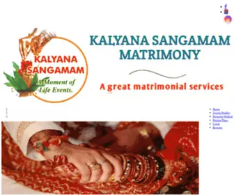 Kalyanasangamam.com(Kalyana Sangamam) Screenshot