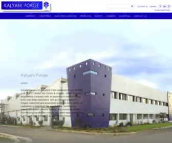 Kalyaniforge.co.in(Kalyani Forge) Screenshot