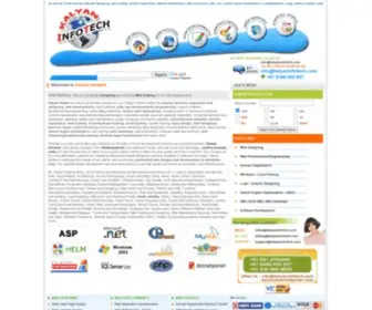 Kalyaninfotech.com(Web design) Screenshot