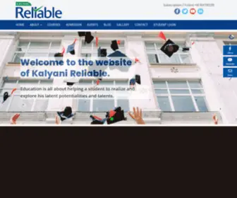 Kalyanireliable.com(Best Institute in Kalyani) Screenshot