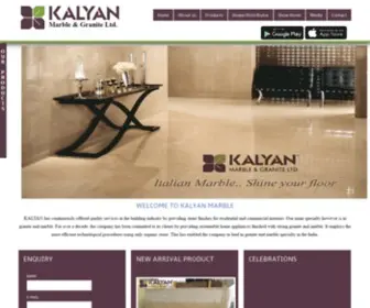 Kalyanmarble.com(Kalyan Marble & Granite ltd) Screenshot