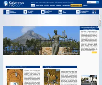 Kalymnosinfo.com(Kalymnos Island Greece) Screenshot