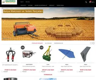 Kalyoncutarimmarket.com(KalyoncuTarımMarket) Screenshot