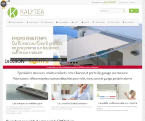 Kalytea.com(Fabrication sur) Screenshot