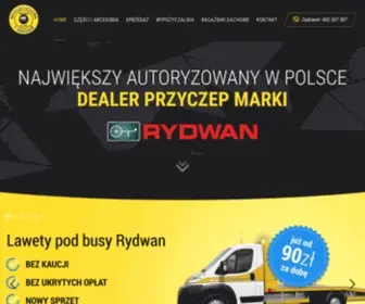 Kam-PRZYczepki.pl(Przyczepki samochodowe i lawety dostępne od ręki. Zadzwoń) Screenshot