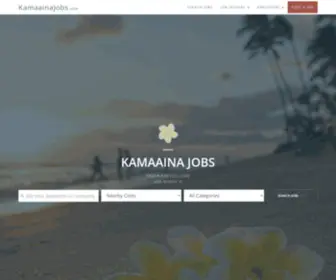 Kamaainajobs.com(Maui) Screenshot