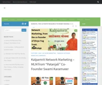 Kamaiye.com(The ultimate resource to make money online) Screenshot