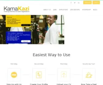 Kamakazi.co.ke(Kama Kazi Africa Ltd) Screenshot