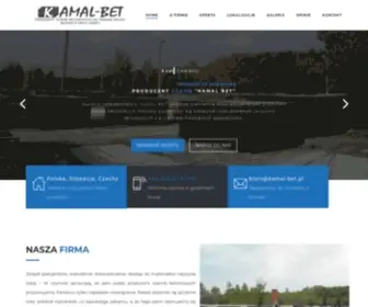 Kamal-Bet.pl(Producent polskich szamb betonowych) Screenshot