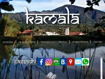 Kamalacentroayurveda.com(KAMALA CENTRO AYURVEDA) Screenshot