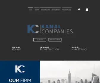 Kamalcompanies.com(Kamal Companies) Screenshot