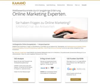 Kamano.ch(✅ Online Marketing) Screenshot