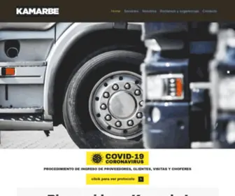 Kamarbe.com.ar(Su socio en soluciones de logística) Screenshot